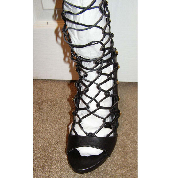 New LUST FOR LIFE "Dynamite" gladiator boots sz 9 - Picture 4 of 8